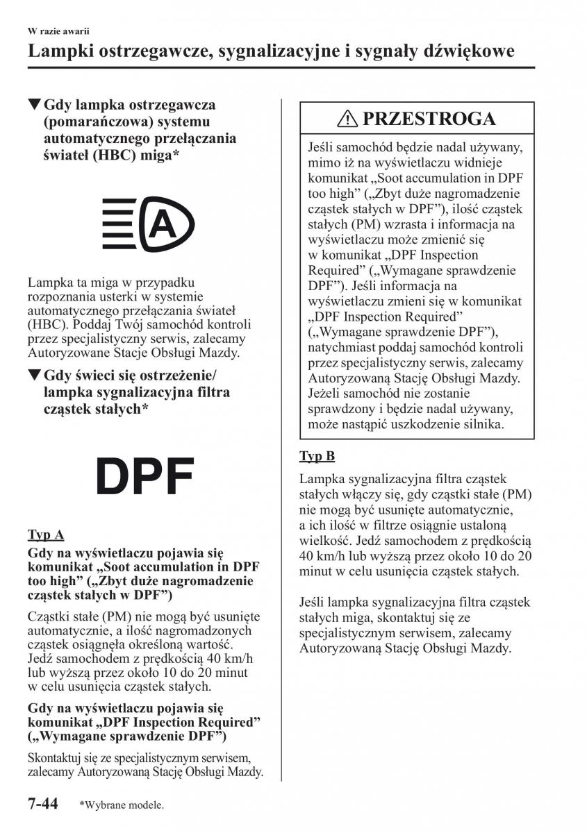 Mazda 6 III instrukcja obslugi / page 579