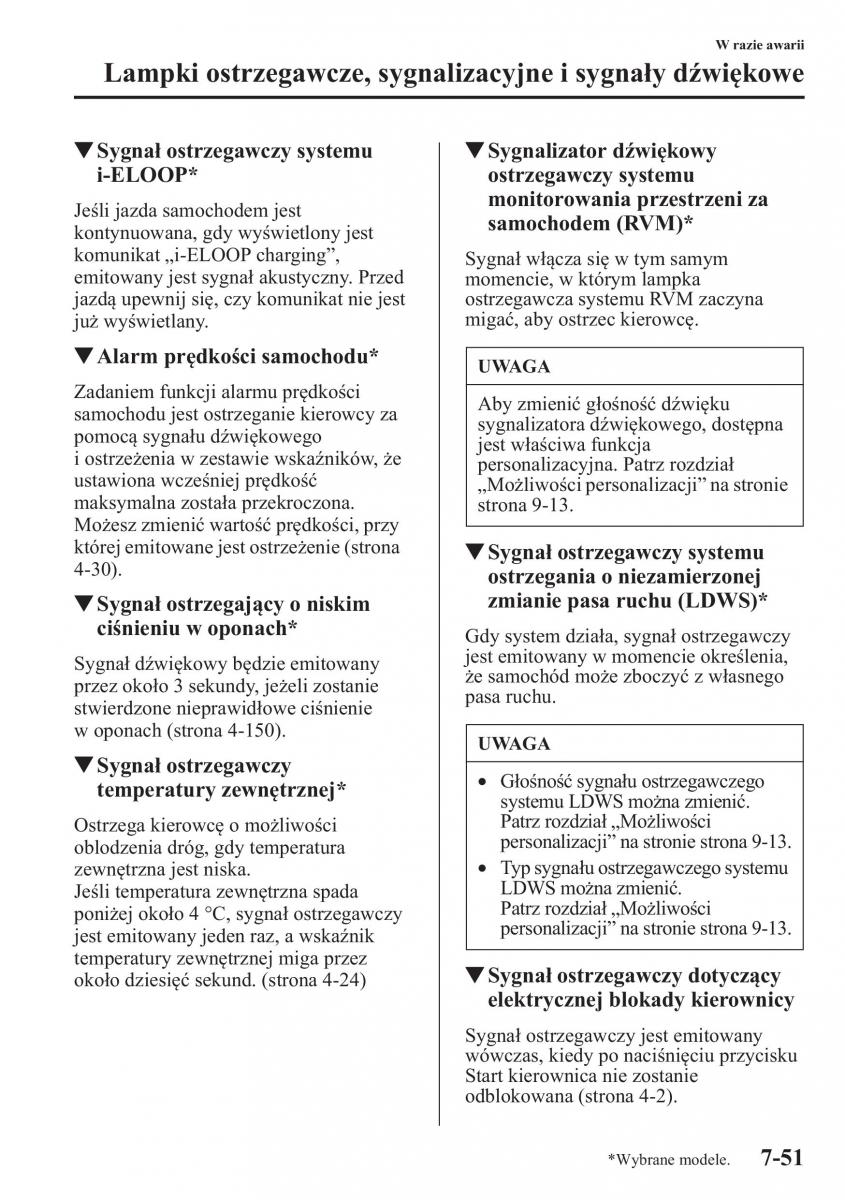 Mazda 6 III instrukcja obslugi / page 586