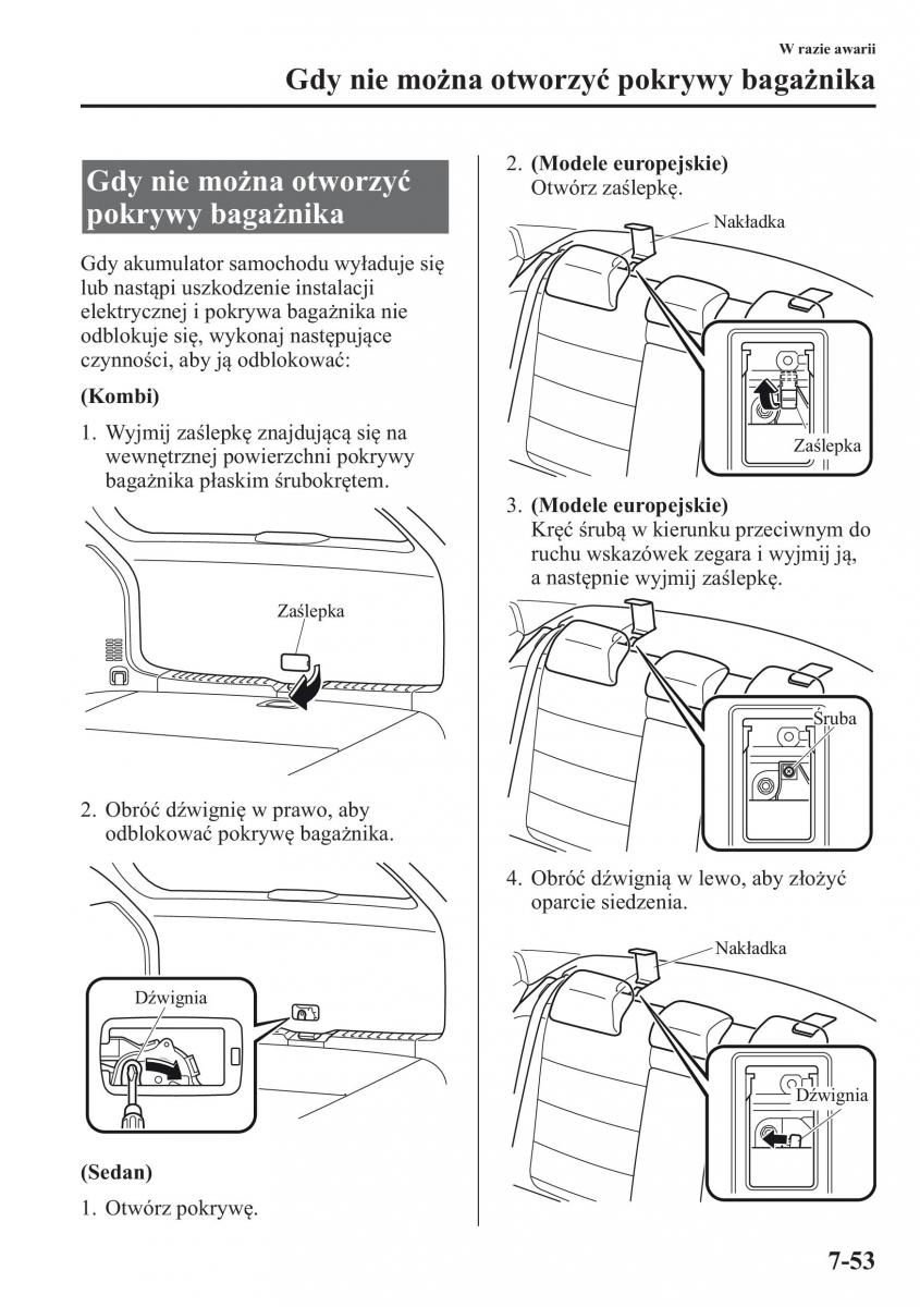 Mazda 6 III instrukcja obslugi / page 588