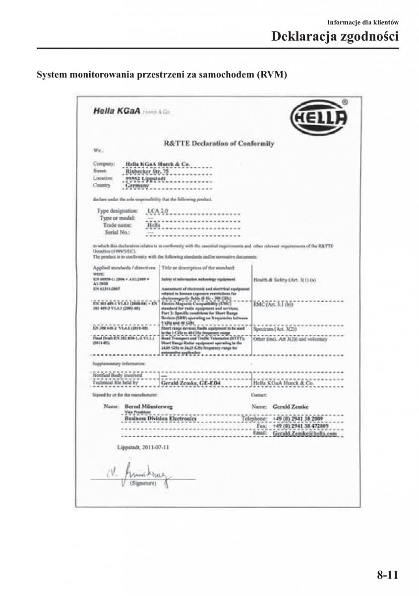 Mazda 6 III instrukcja obslugi / page 600