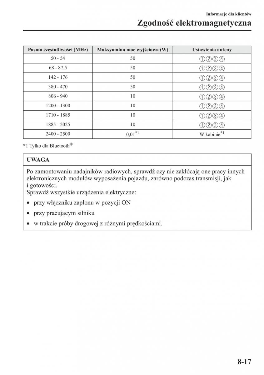 Mazda 6 III instrukcja obslugi / page 606