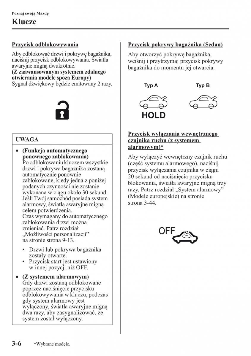 Mazda 6 III instrukcja obslugi / page 77