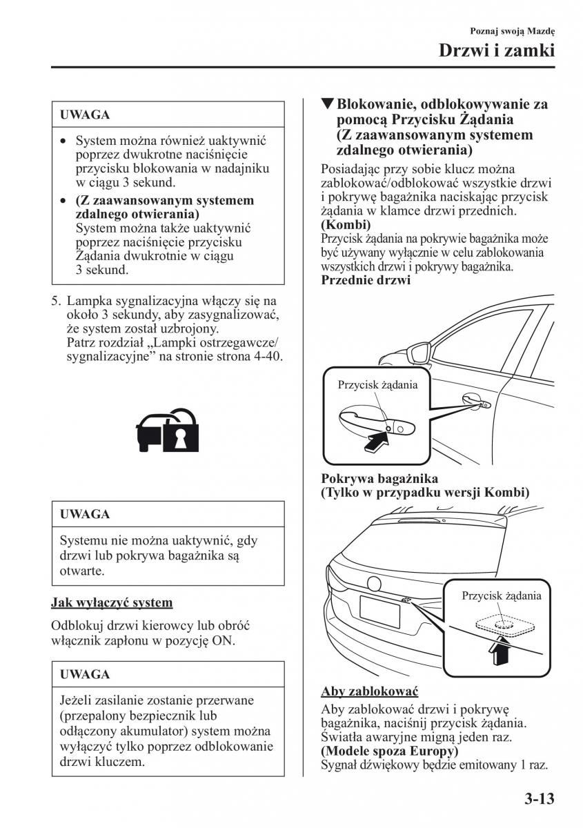 Mazda 6 III instrukcja obslugi / page 84