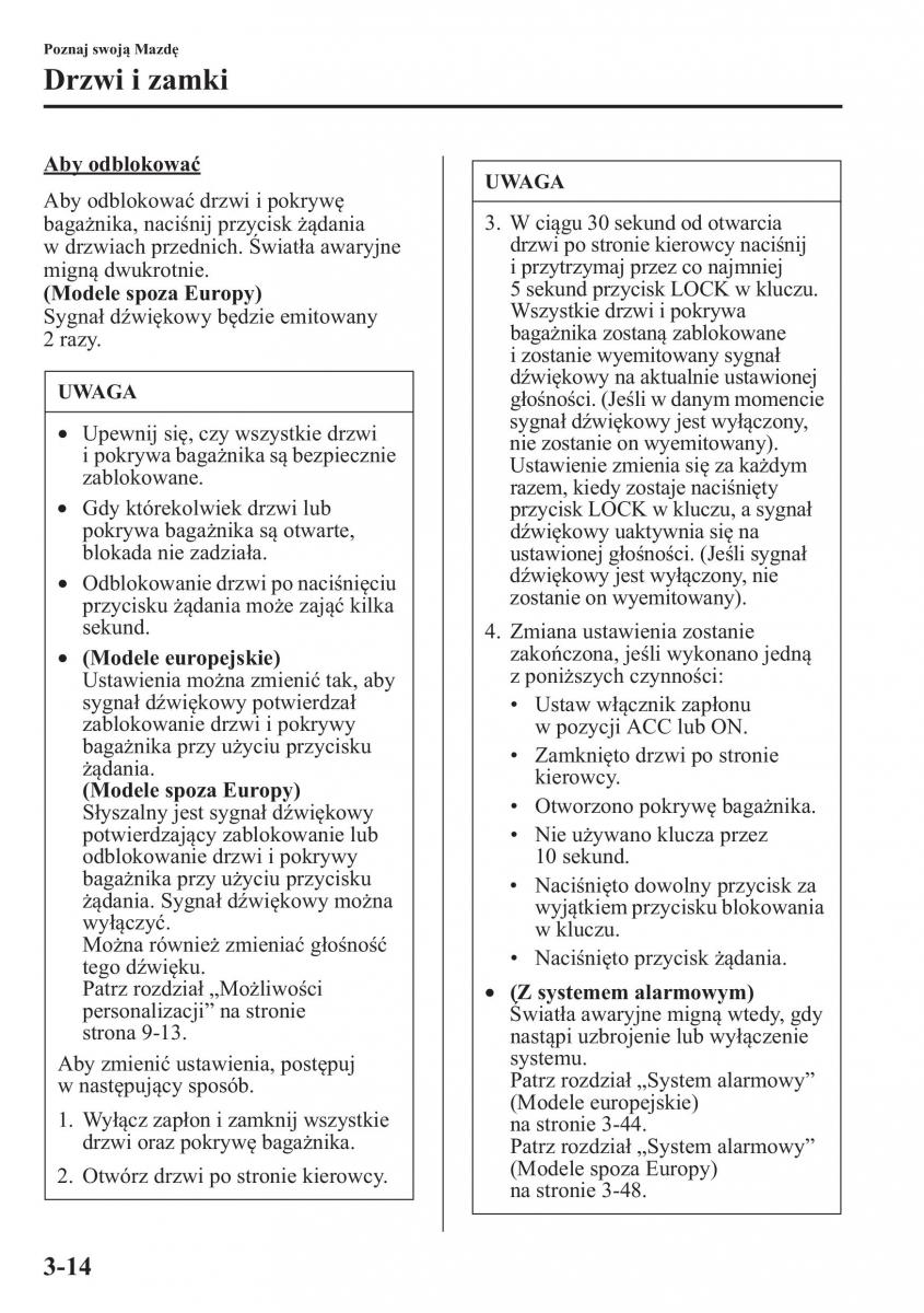 Mazda 6 III instrukcja obslugi / page 85