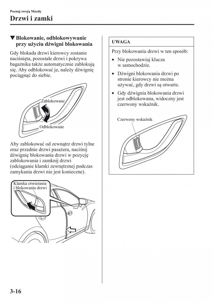 Mazda 6 III instrukcja obslugi / page 87