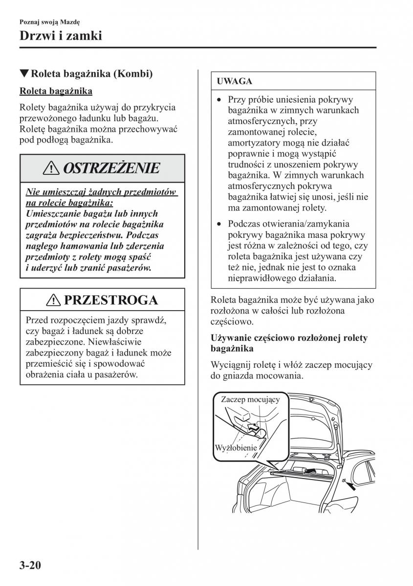 Mazda 6 III instrukcja obslugi / page 91