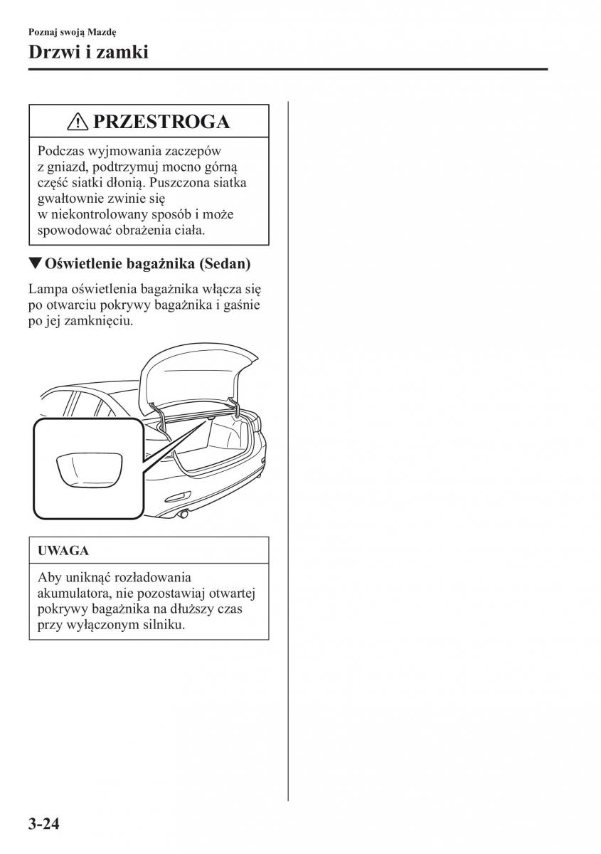 Mazda 6 III instrukcja obslugi / page 95