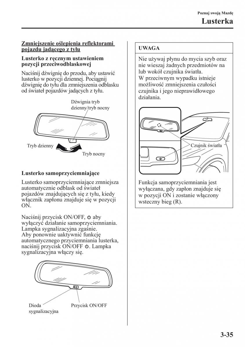 Mazda 6 III instrukcja obslugi / page 106