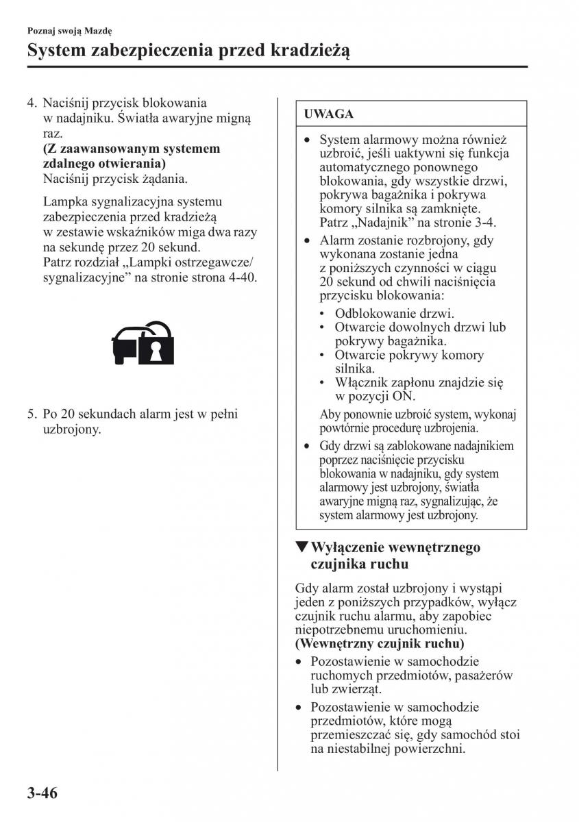 Mazda 6 III instrukcja obslugi / page 117