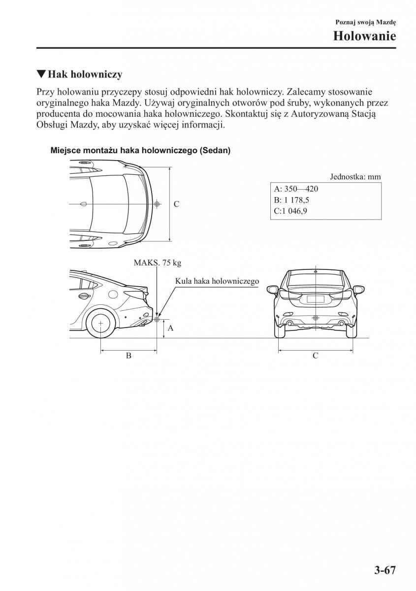 Mazda 6 III instrukcja obslugi / page 138