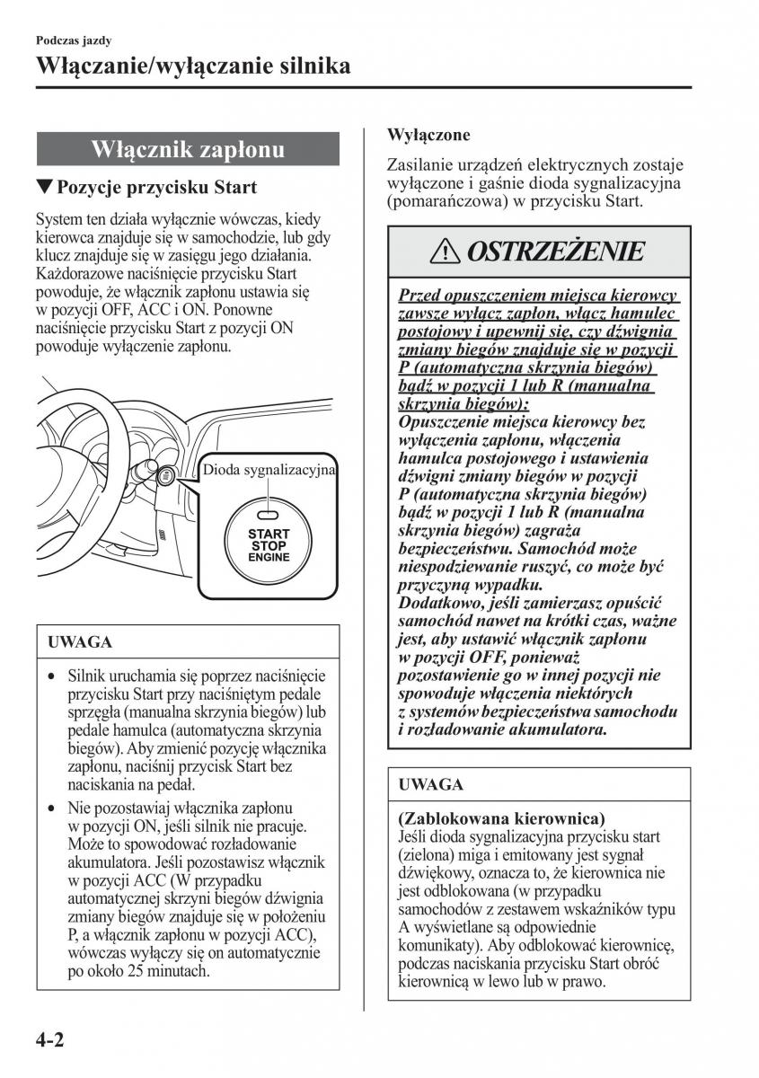 Mazda 6 III instrukcja obslugi / page 145