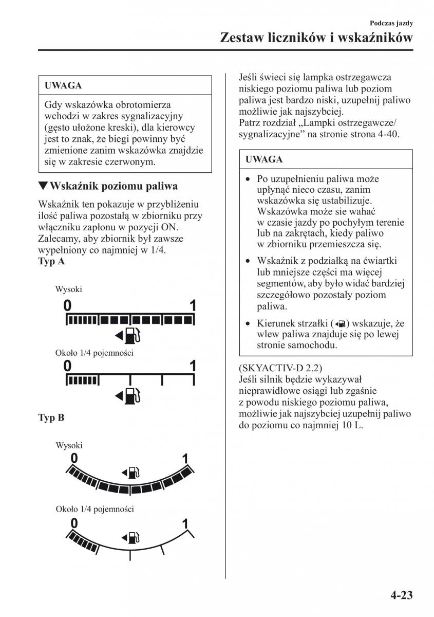 Mazda 6 III instrukcja obslugi / page 166