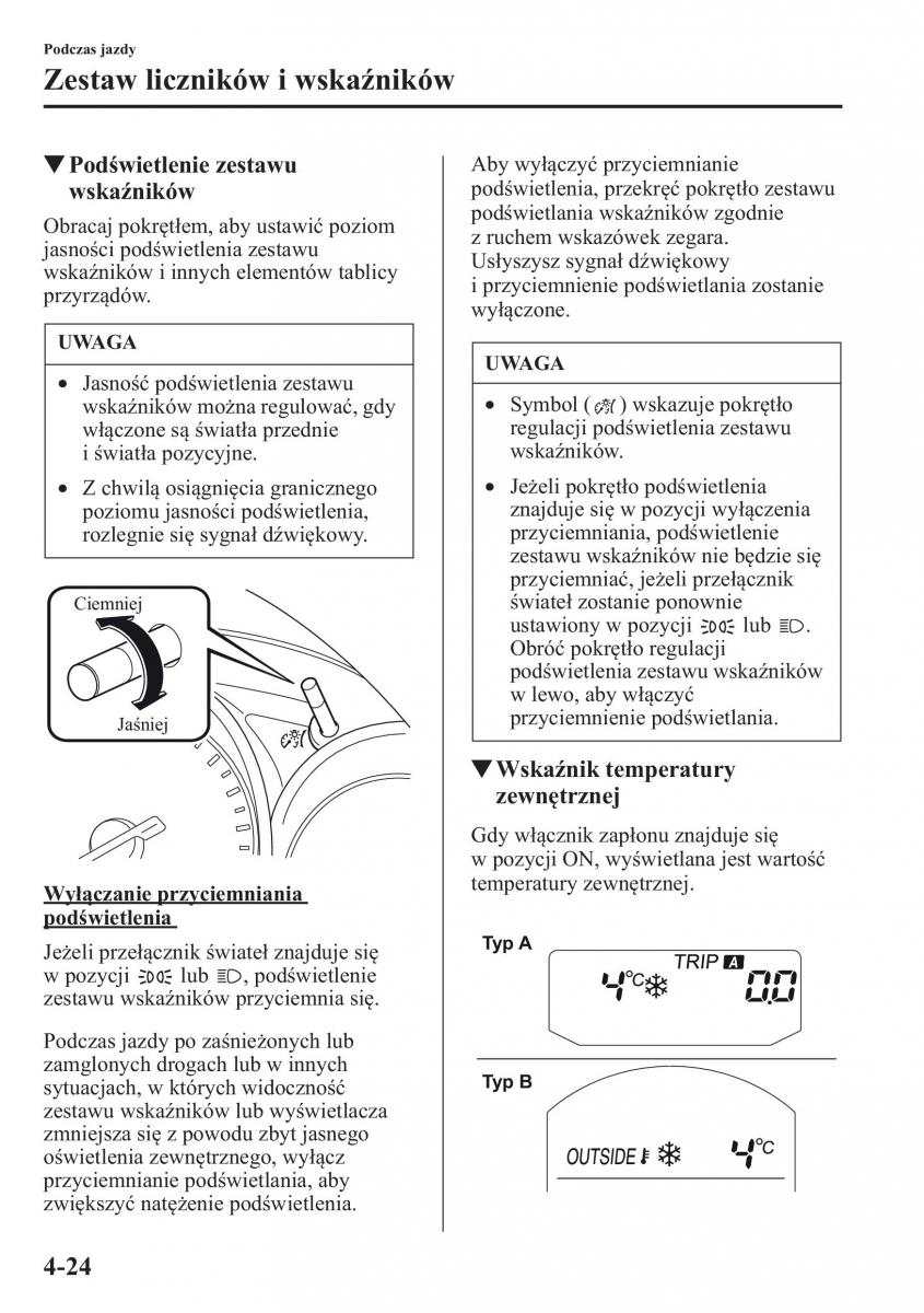 Mazda 6 III instrukcja obslugi / page 167