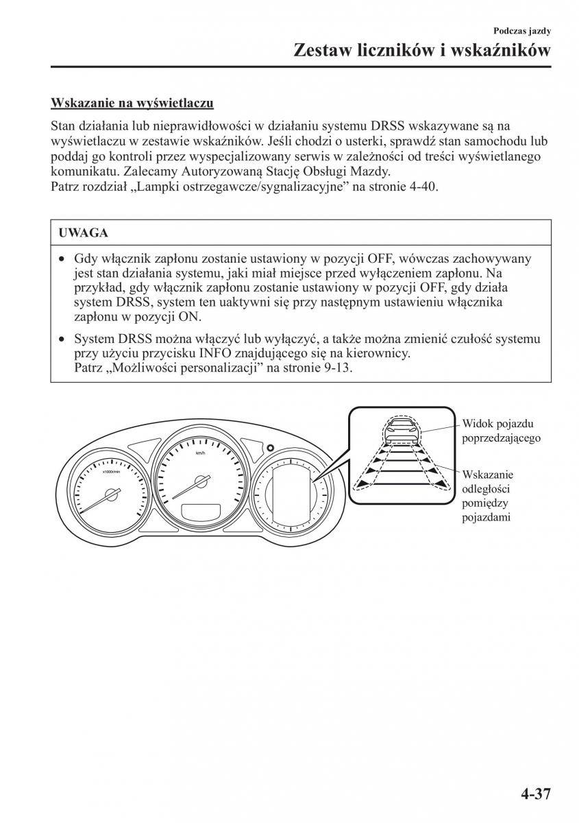 Mazda 6 III instrukcja obslugi / page 180