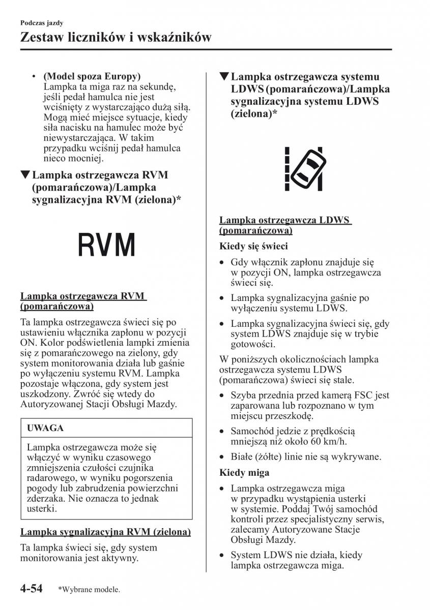 Mazda 6 III instrukcja obslugi / page 197