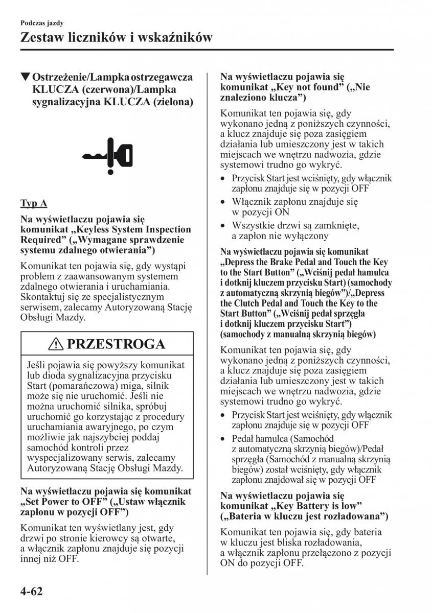 Mazda 6 III instrukcja obslugi / page 205