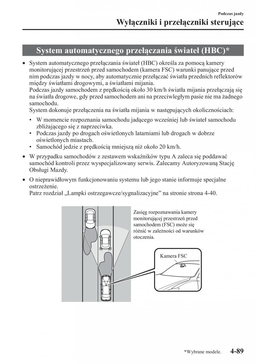 Mazda 6 III instrukcja obslugi / page 232