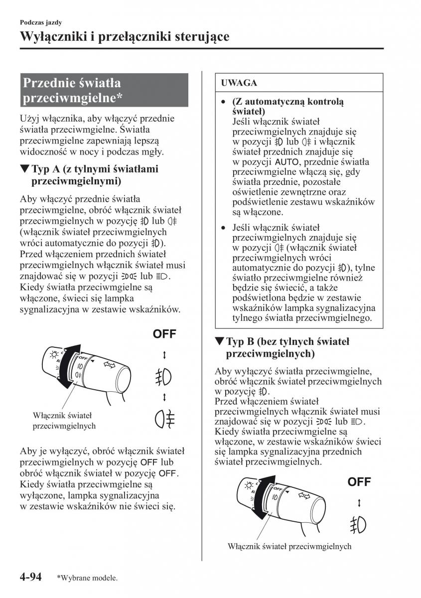 Mazda 6 III instrukcja obslugi / page 237