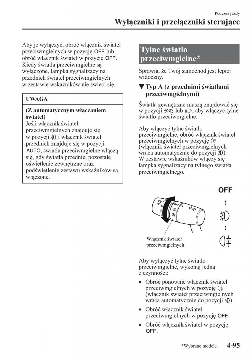 Mazda 6 III instrukcja obslugi / page 238