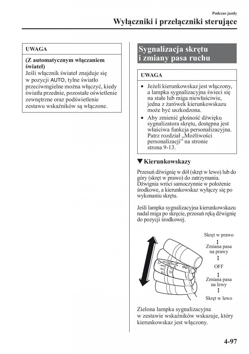 Mazda 6 III instrukcja obslugi / page 240