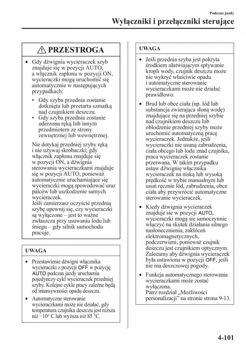 Mazda 6 III instrukcja obslugi / page 244