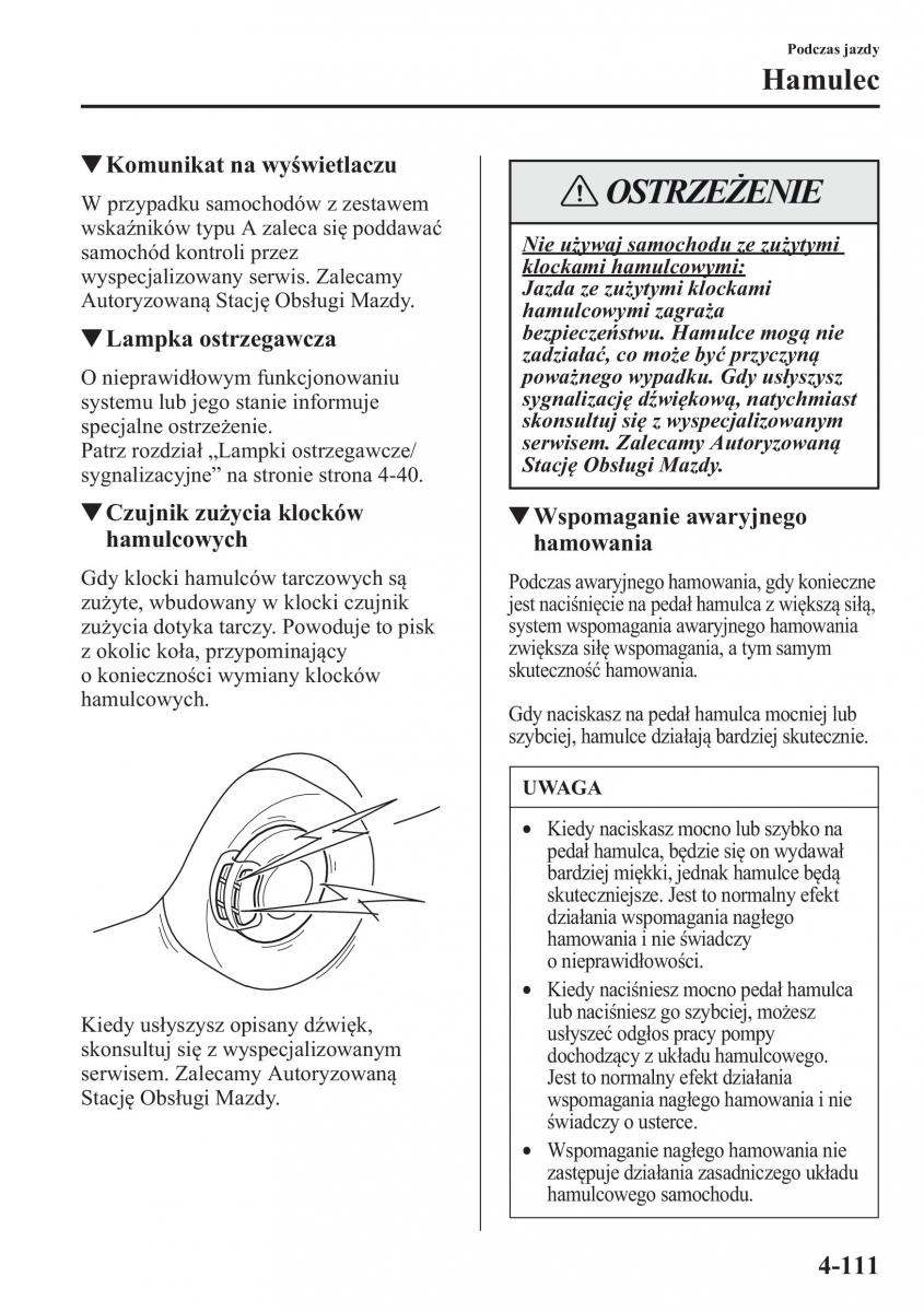 Mazda 6 III instrukcja obslugi / page 254