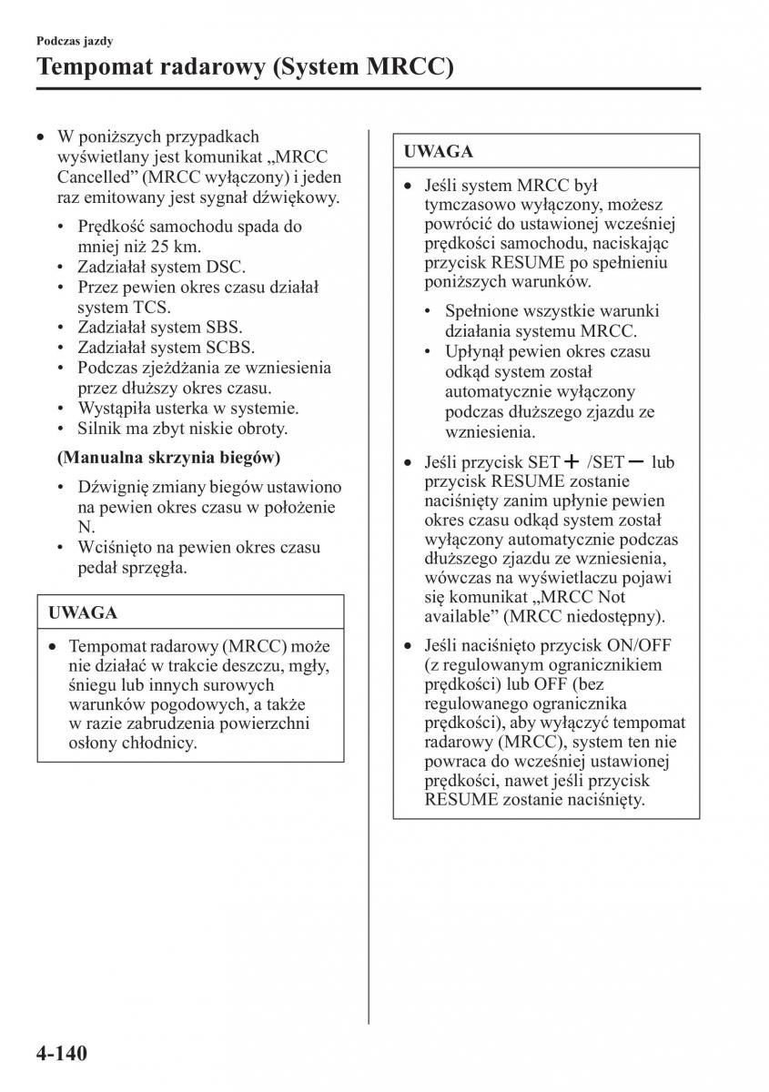 Mazda 6 III instrukcja obslugi / page 283