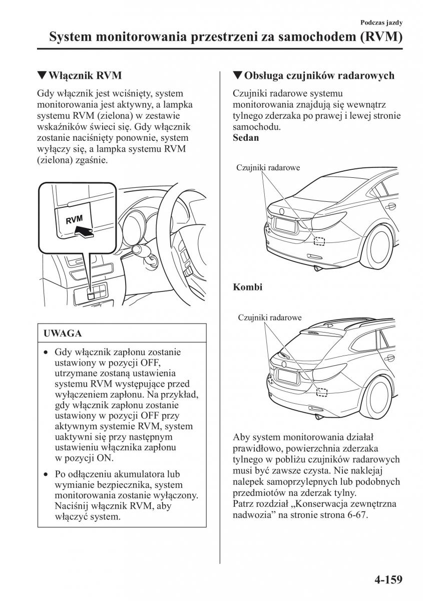 Mazda 6 III instrukcja obslugi / page 302