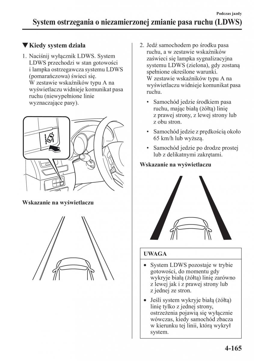 Mazda 6 III instrukcja obslugi / page 308