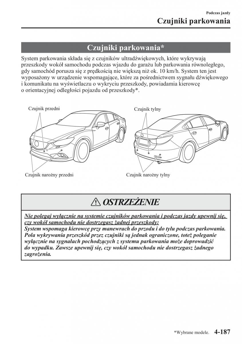 Mazda 6 III instrukcja obslugi / page 330