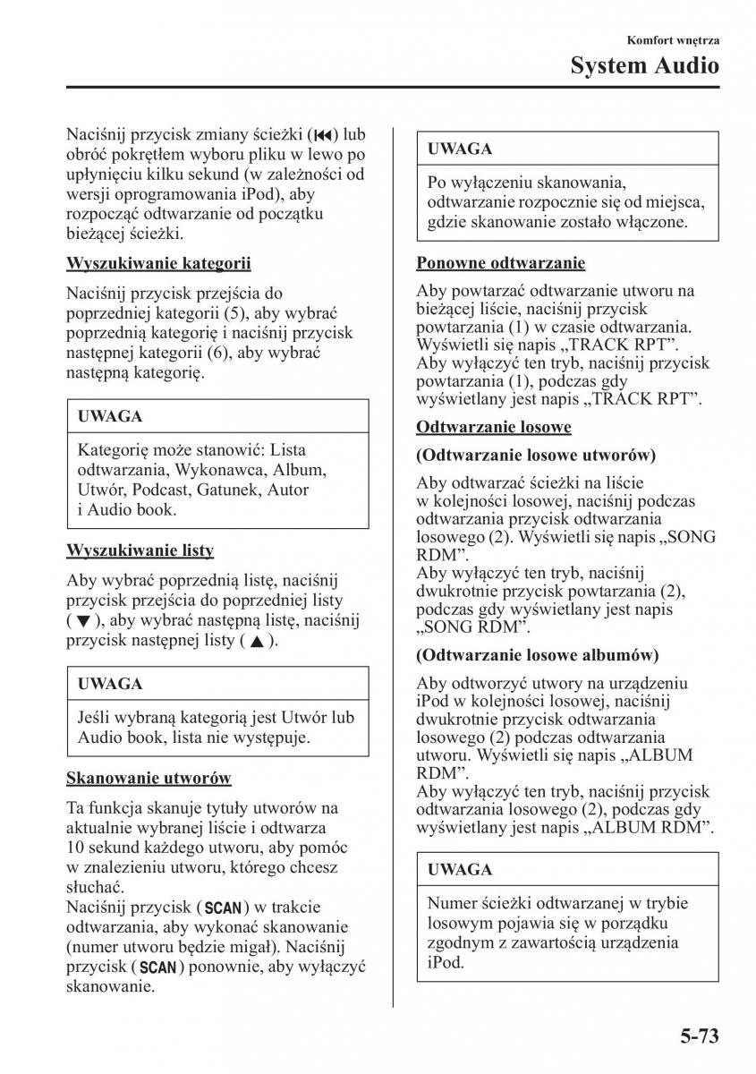 Mazda 6 III instrukcja obslugi / page 412