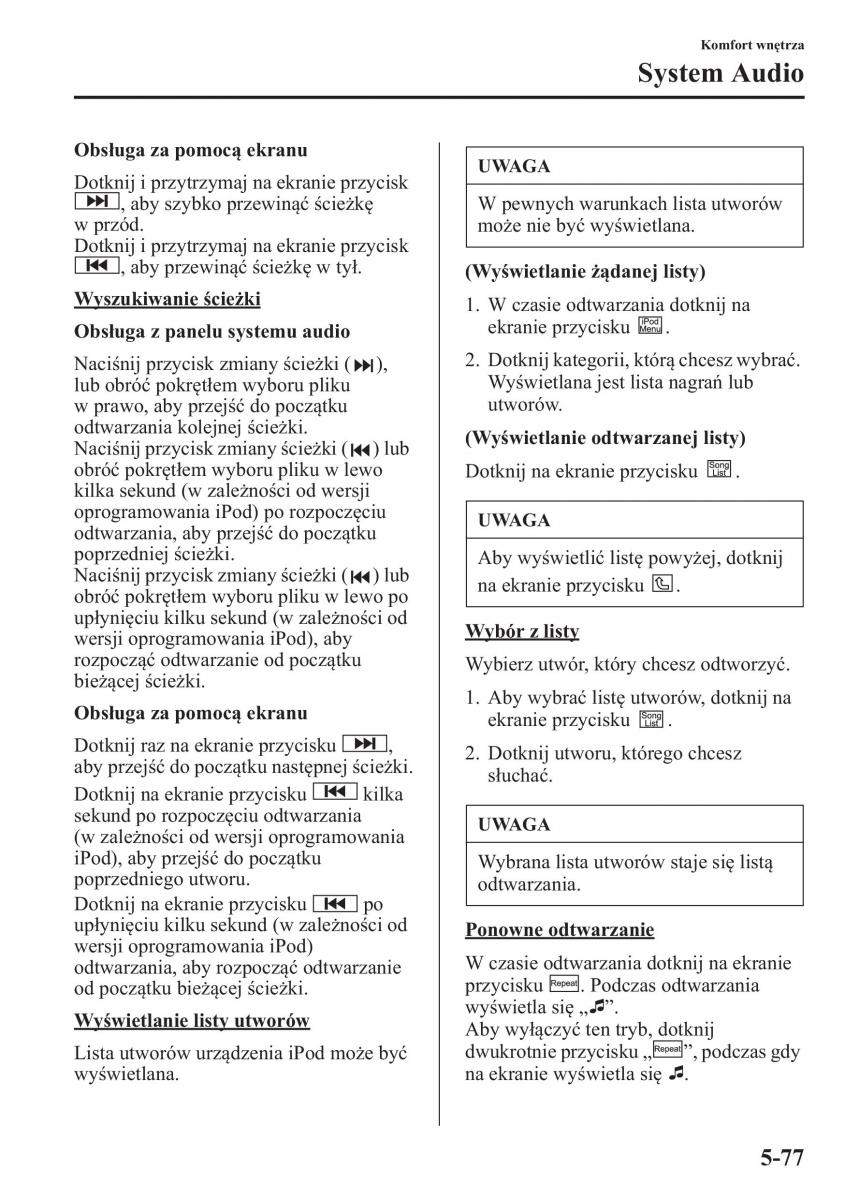 Mazda 6 III instrukcja obslugi / page 416