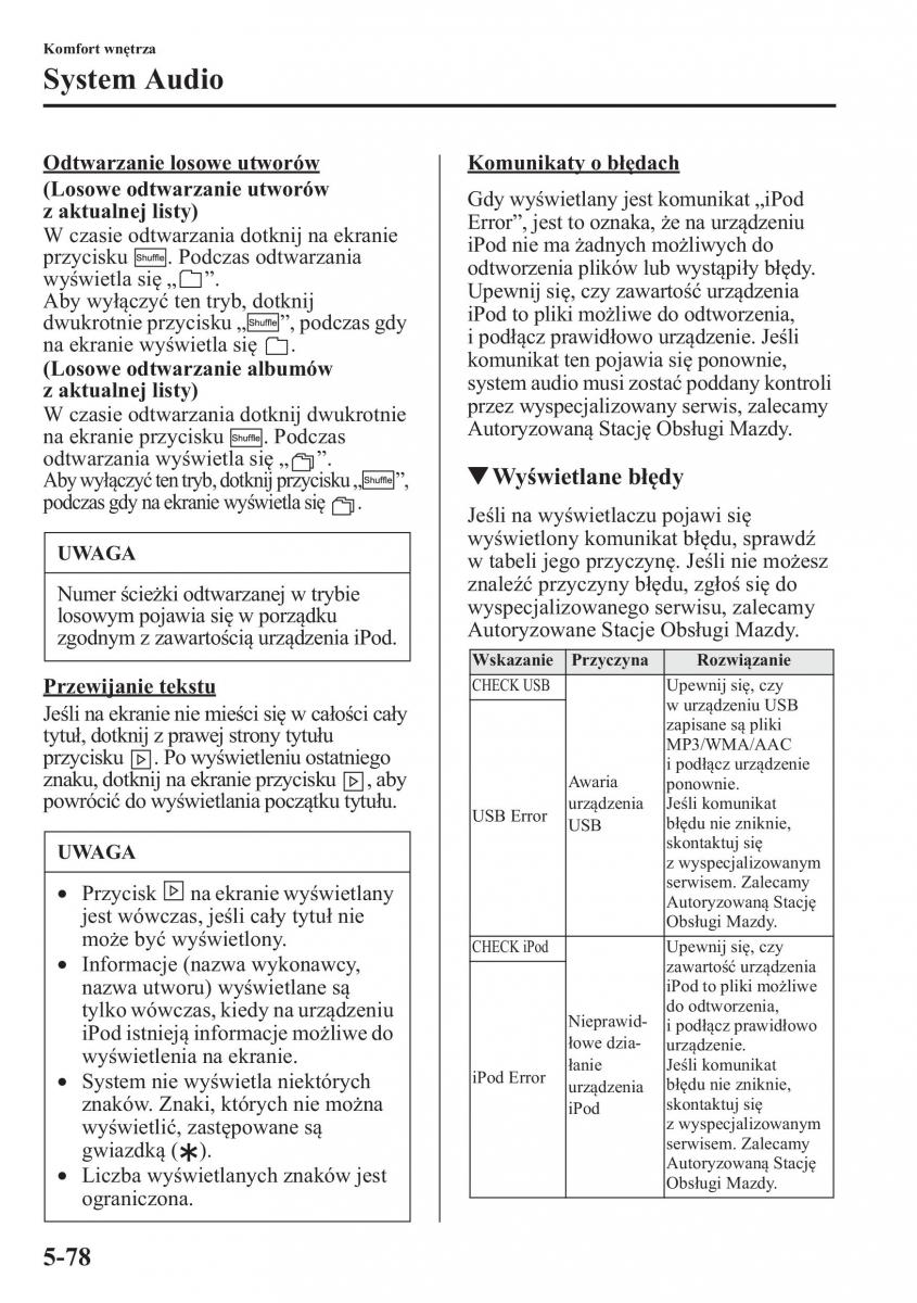 Mazda 6 III instrukcja obslugi / page 417