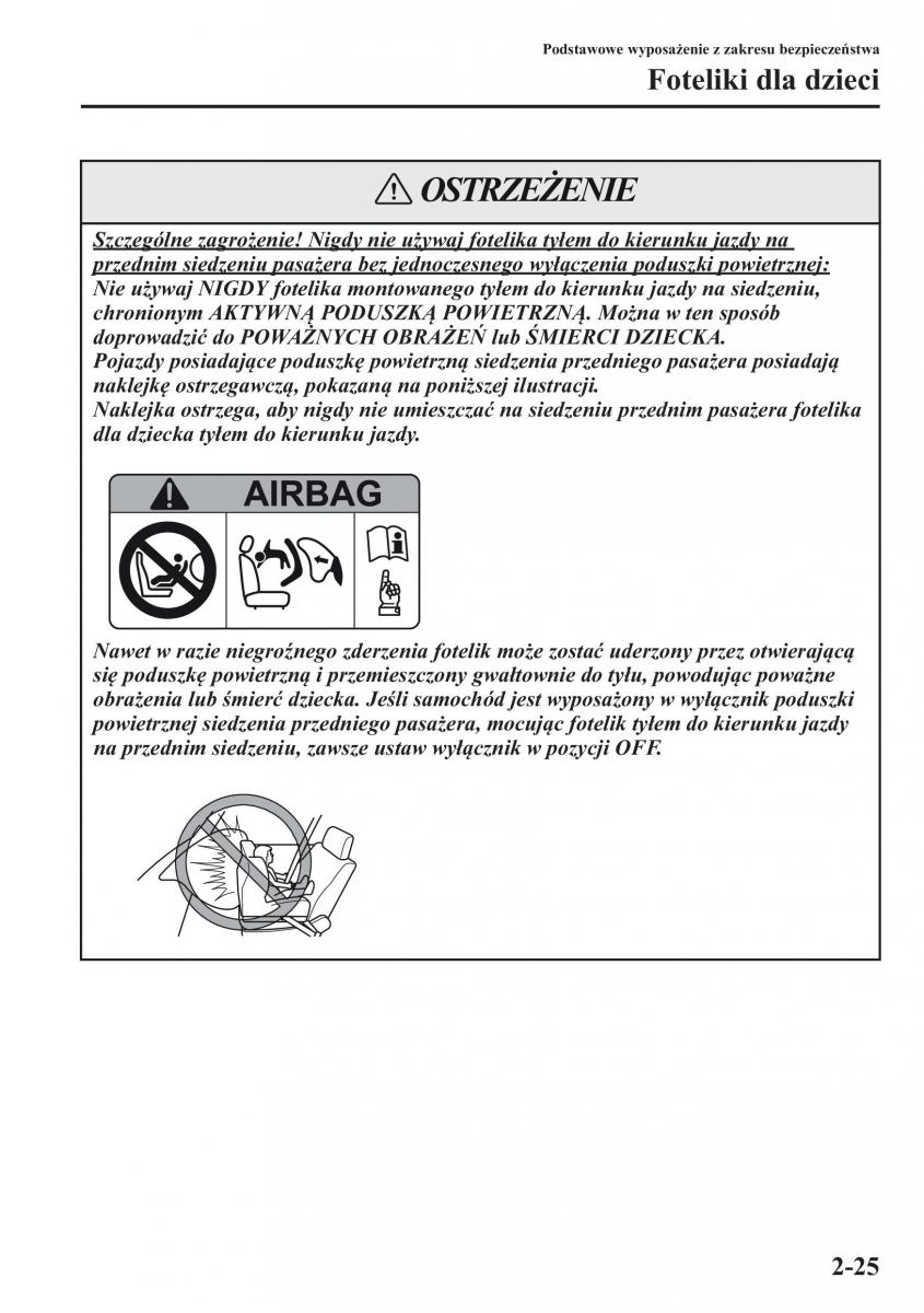 Mazda 6 III instrukcja obslugi / page 42