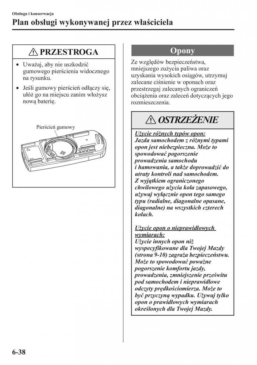 Mazda 6 III instrukcja obslugi / page 497