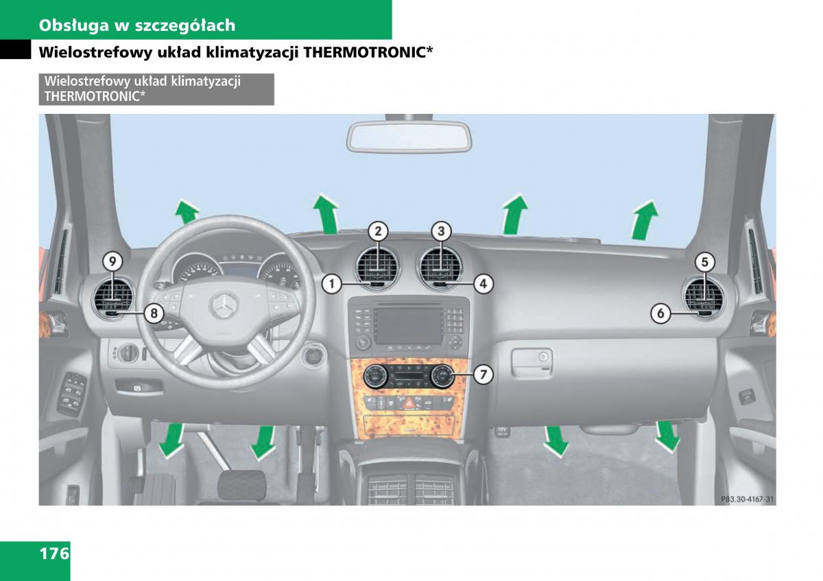 Mercedes ML W164 instrukcja obslugi / page 178