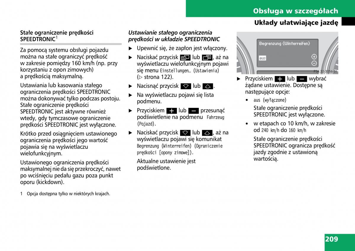 Mercedes ML W164 instrukcja obslugi / page 211