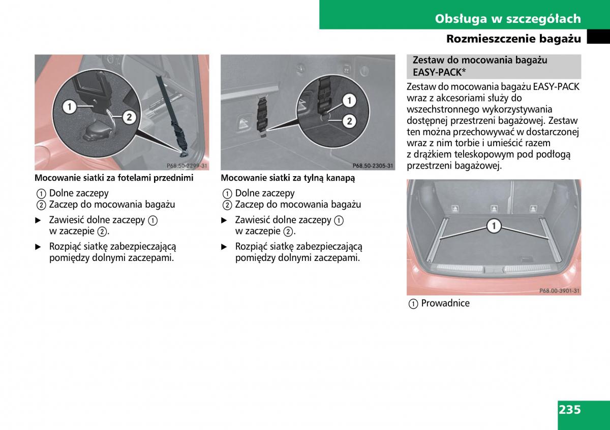 Mercedes ML W164 instrukcja obslugi / page 237