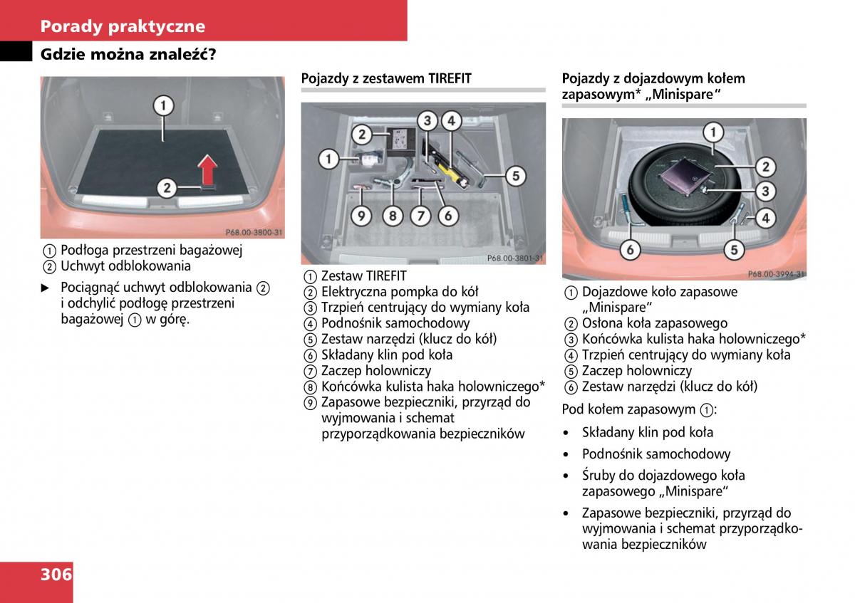 Mercedes ML W164 instrukcja obslugi / page 308