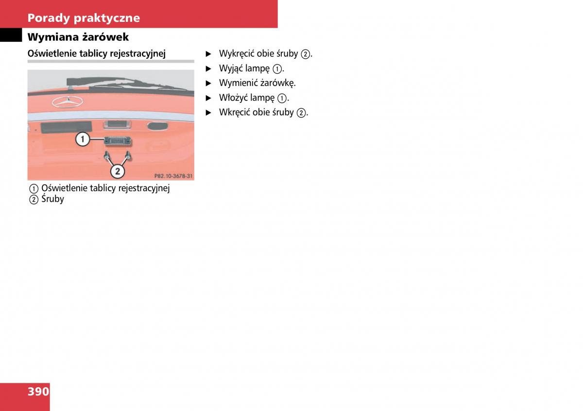 Mercedes ML W164 instrukcja obslugi / page 392