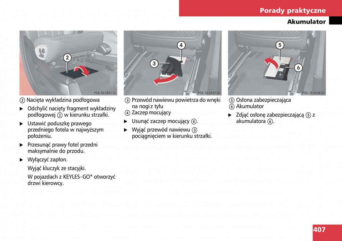 Mercedes ML W164 instrukcja obslugi / page 409