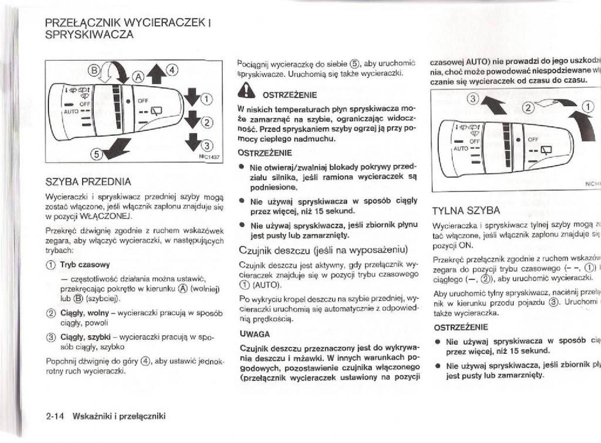 Nissan Micra III K12 instrukcja obslugi / page 57