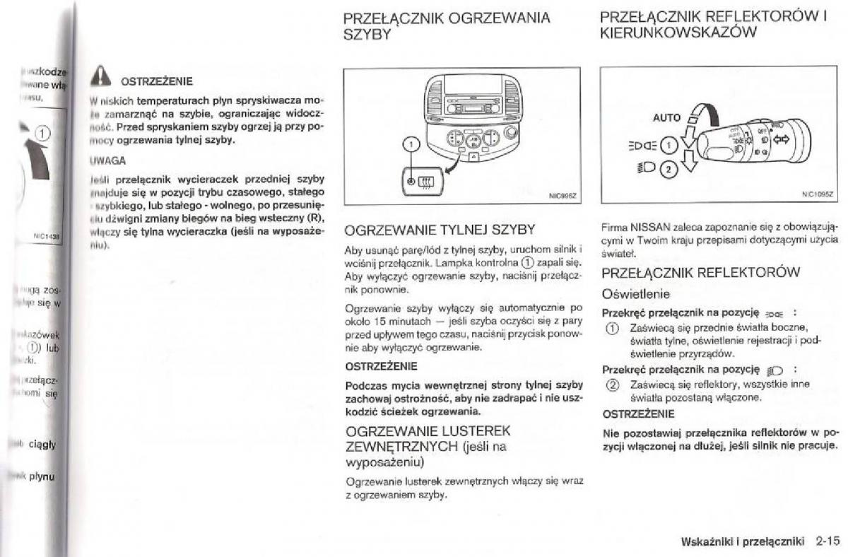 Nissan Micra III K12 instrukcja obslugi / page 58