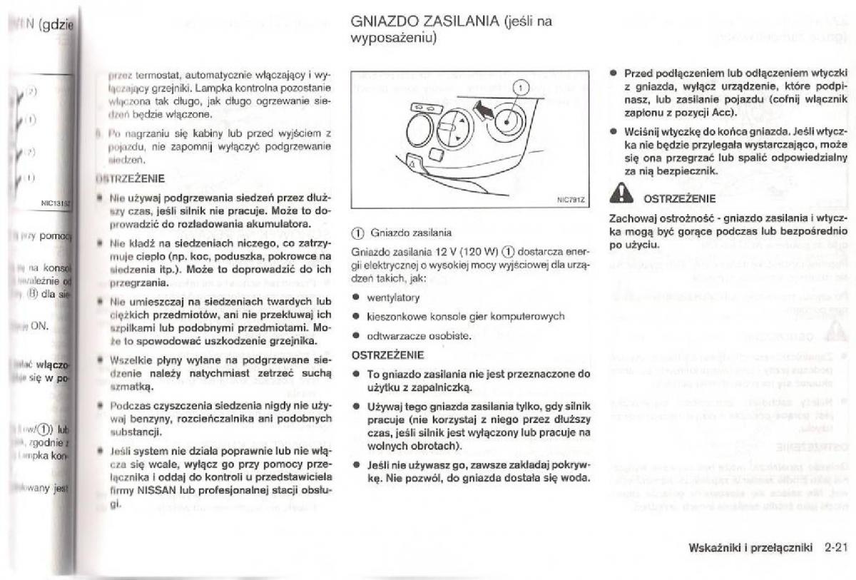 Nissan Micra III K12 instrukcja obslugi / page 64