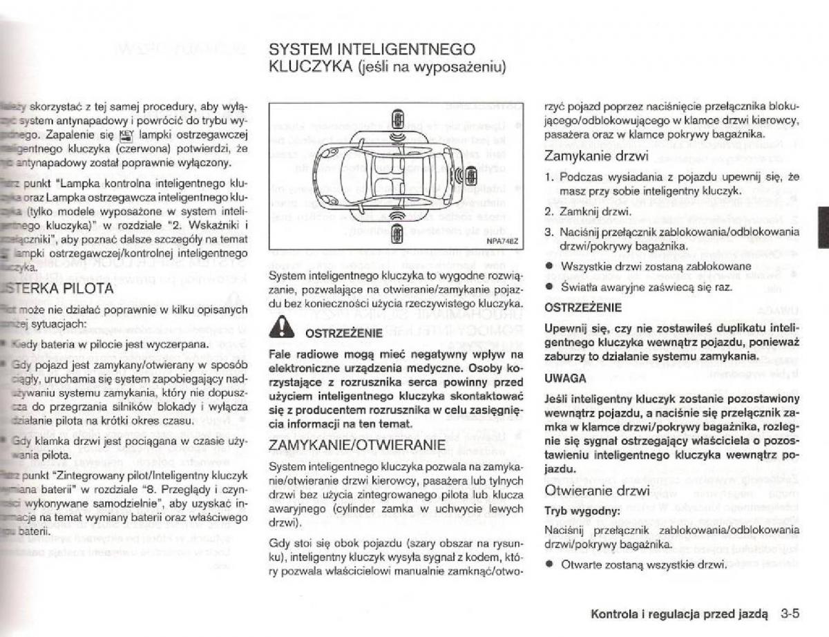 Nissan Micra III K12 instrukcja obslugi / page 75