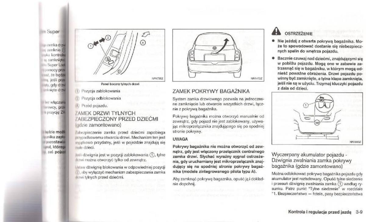 Nissan Micra III K12 instrukcja obslugi / page 79