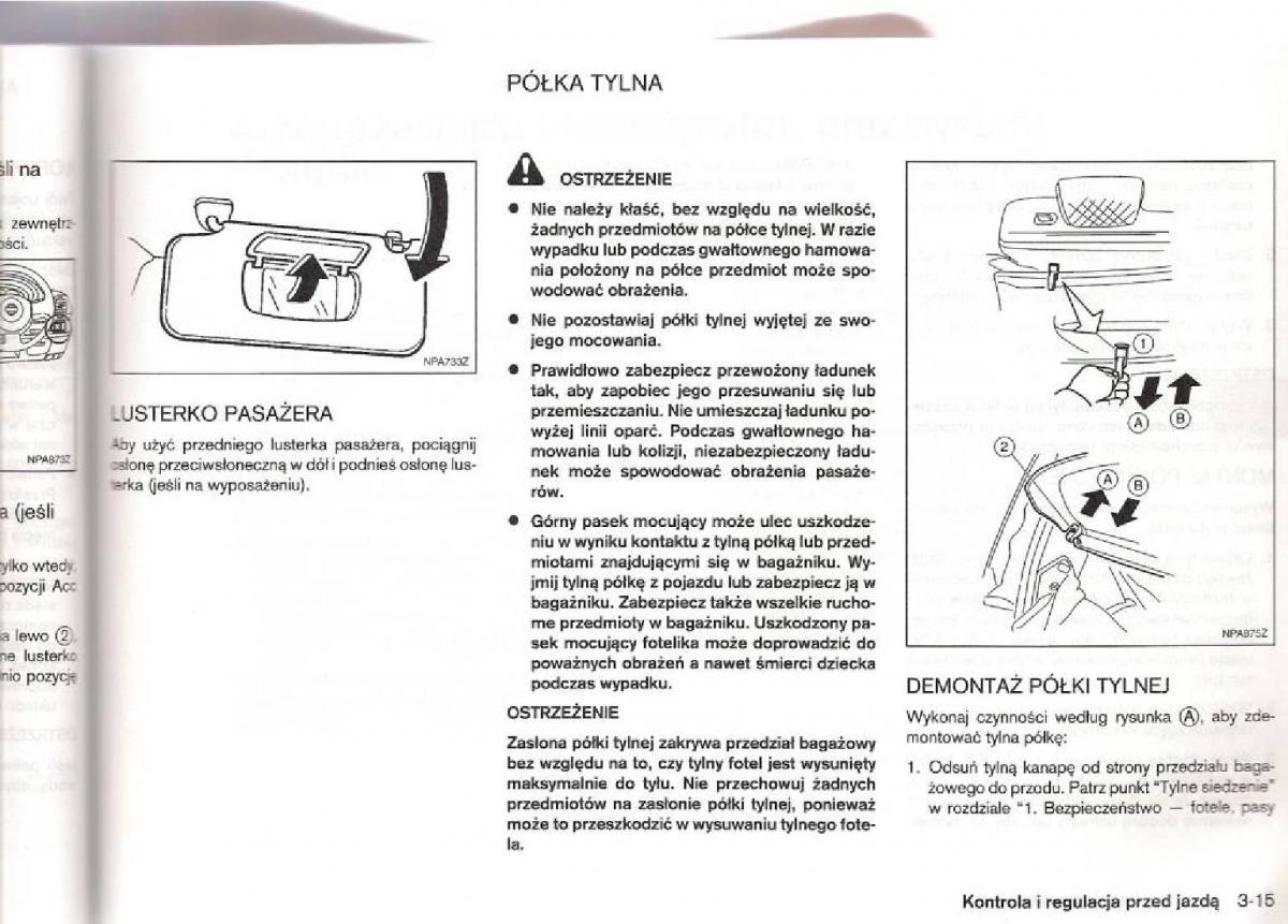 Nissan Micra III K12 instrukcja obslugi / page 85