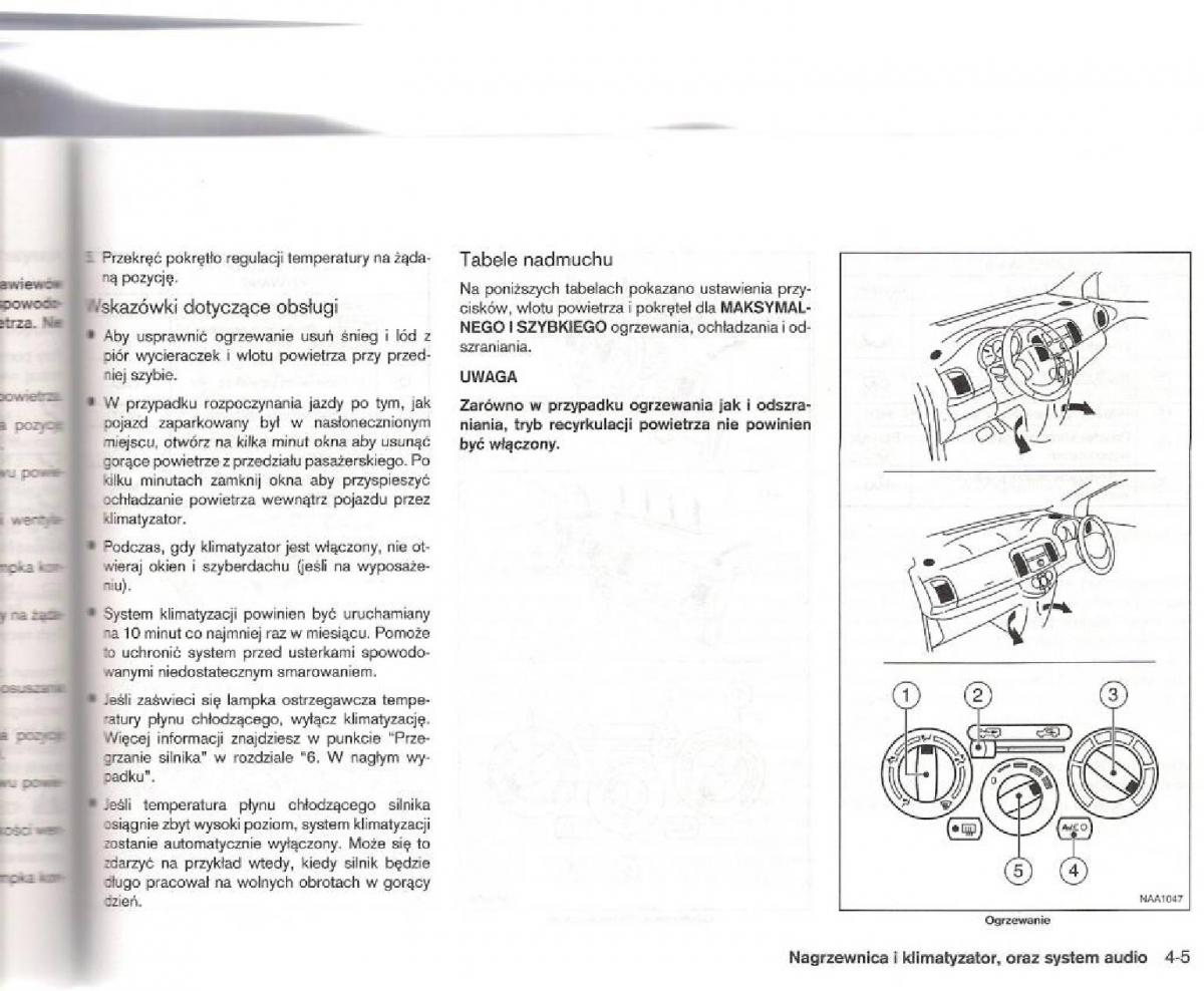 Nissan Micra III K12 instrukcja obslugi / page 91