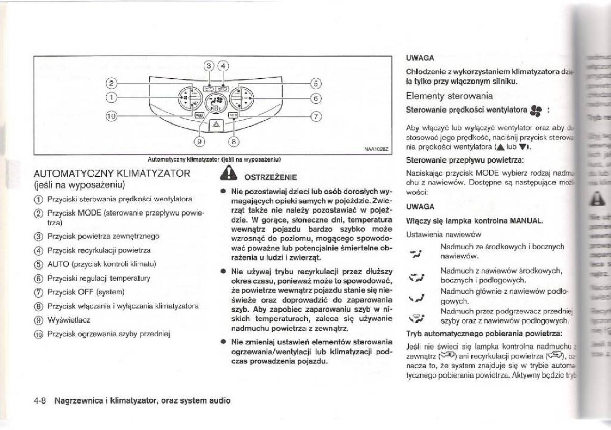 Nissan Micra III K12 instrukcja obslugi / page 94