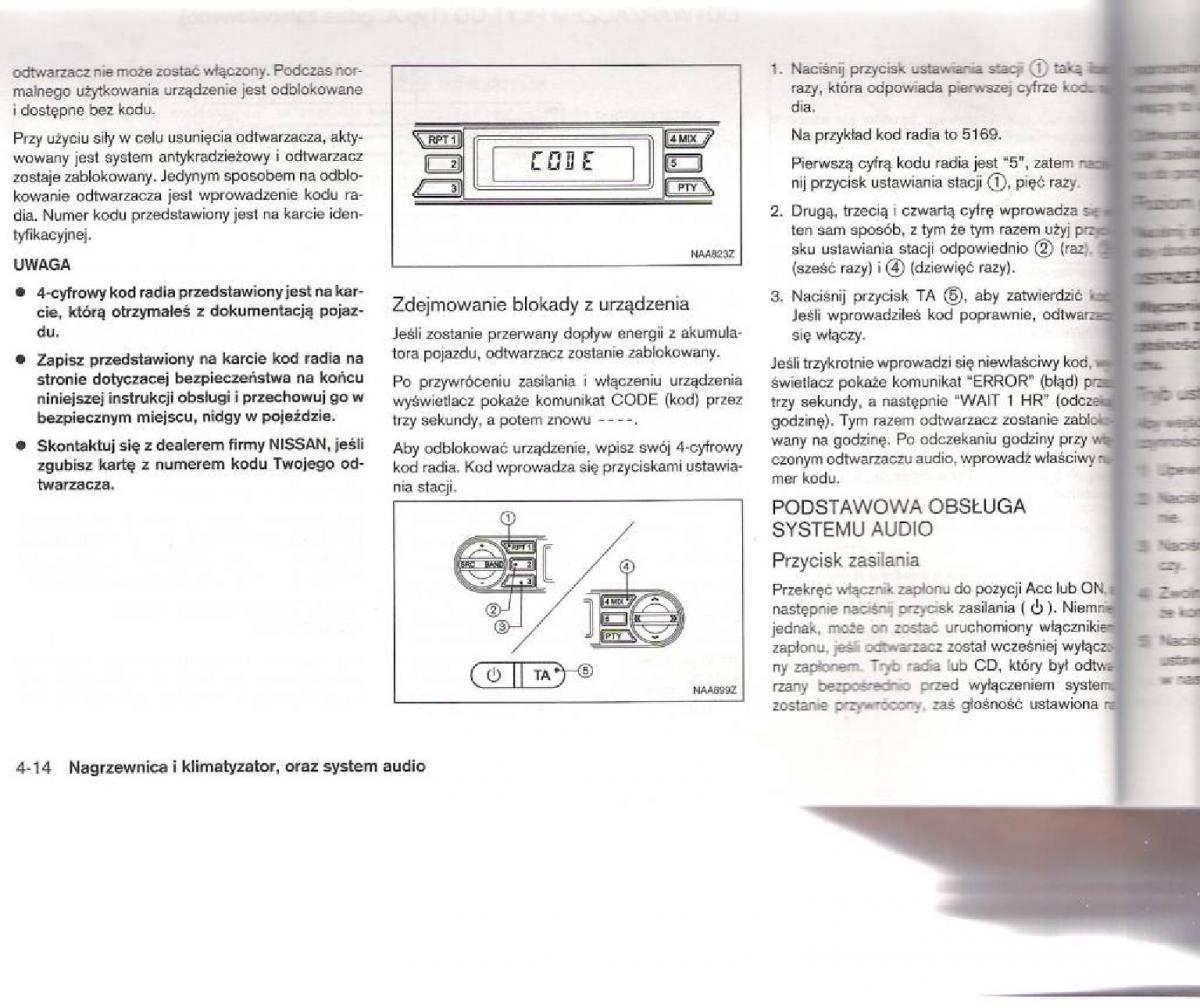 Nissan Micra III K12 instrukcja obslugi / page 100